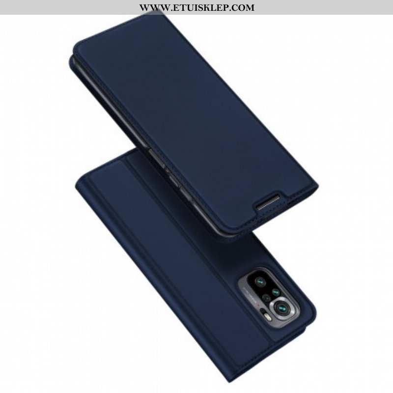 Etui Na Telefon do Poco M5s Etui Folio Skin Pro Dux Ducis